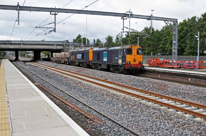 6M22 Cardonald: 20303 & 309 Power Thru Cardonald Photo of 6M22 Cardonald