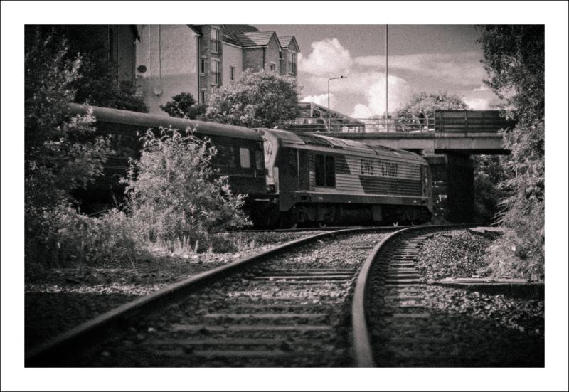Faffin aboot #2: 67007 slows for Inverkeithing station on an evening fife circle passenger service. Photo of Faffin aboot #2