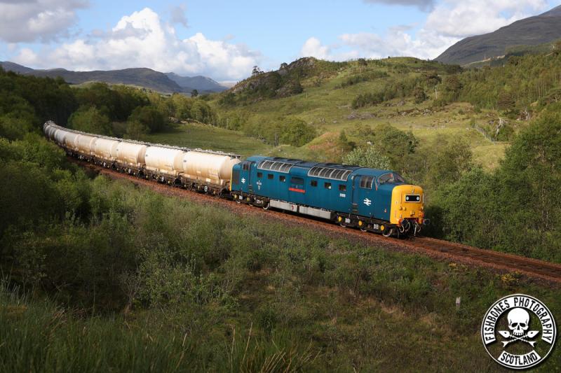 55022 @ Glen Falloch 30th May 2011: Photo of 55022 @ Glen Falloch 30th May 2011