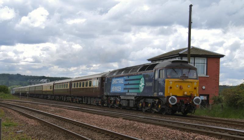 Photo of 47712 with 1Z60 Glasgow Central - Dunkeld Northern Belle