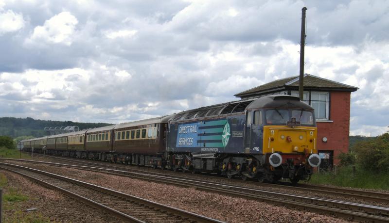 47712 with 1Z60 Glasgow Central - Dunkeld Northern Belle: 47712 with 1Z60 Glasgow Central - Dunkeld Northern Belle Photo of 47712 with 1Z60 Glasgow Central - Dunkeld Northern Belle