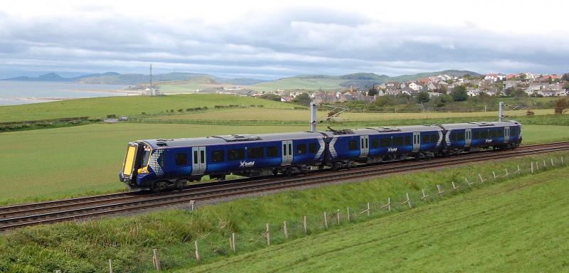 The new order on the Largs line: 380009 on 1T14 Glasgow to Largs in May 2011 Photo of The new order on the Largs line