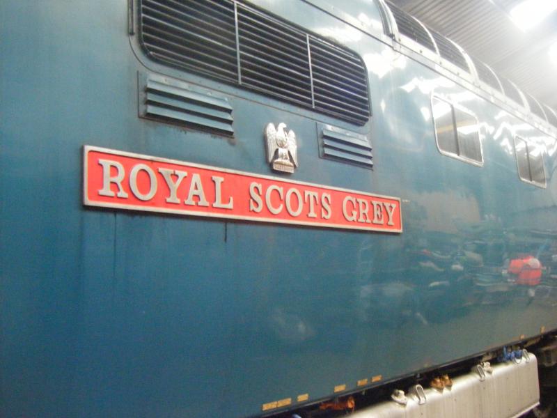 Photo of 55022 in bo ness shed 11/6/11