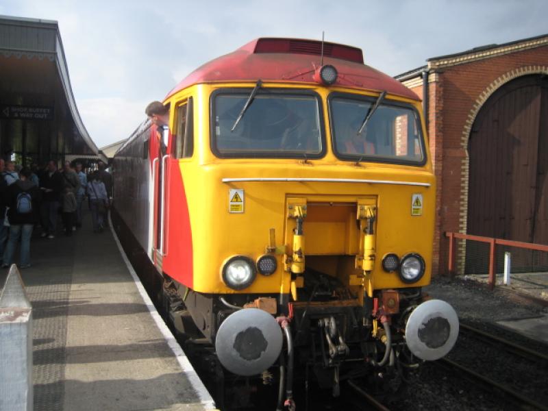 57311 at Bo'ness: 57311 at Bo'ness at the diesel gala in 2008 Photo of 57311 at Bo'ness