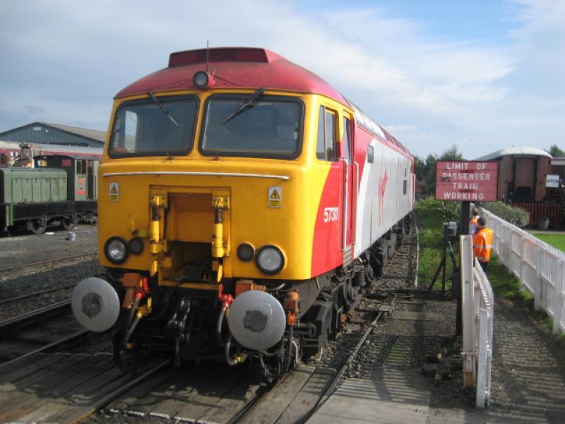 57311 at Bo'ness: 57311 at Bo'ness at diesel gala in 2008 Photo of 57311 at Bo'ness