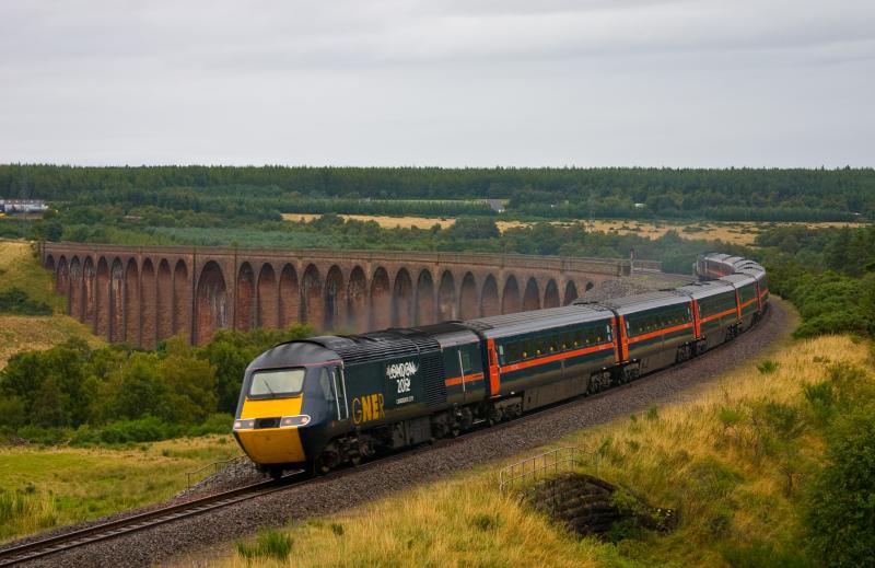 HST over Culloden Viaduct: Photo of HST over Culloden Viaduct