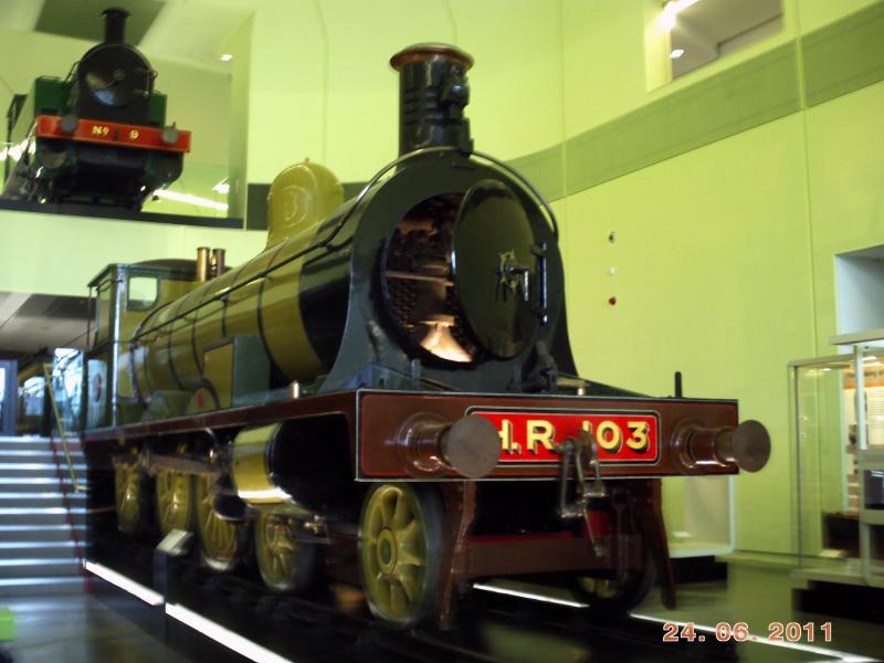 no 103 in riverside museum: highland railway no 103 sits in the new riverside museum. Photo of no 103 in riverside museum