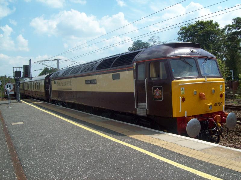 47790 nothern belle: carstairs 4th july 2011 Photo of 47790 nothern belle