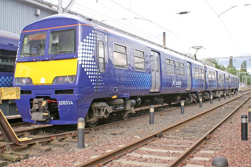 320314: 320314 stands ex works at Shields Road EMD on 10th June 2011
Photo taken with full permission of Scotrail during a Press Visit Photo of 320314