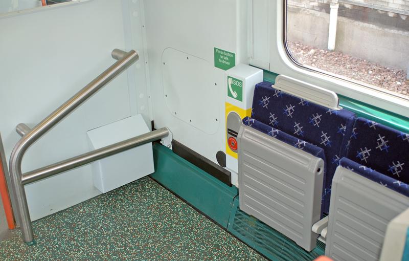 320314 Interior: View showing the 380 style fold down seats Photo of 320314 Interior