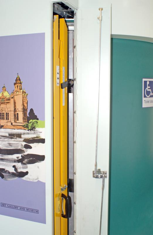 320314 Interior: View showing the new Storage compartment for the Wheelchair Access Ramp Photo of 320314 Interior