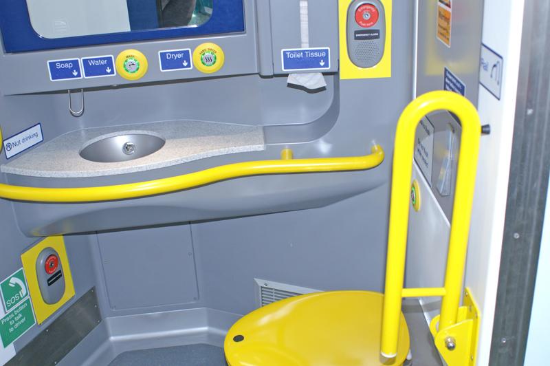 320314 Interior: View inside the new toilet which will be fitted to all the class Photo of 320314 Interior