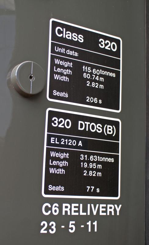 320314: Another shot of the remaing vehicle Data Panels Photo of 320314