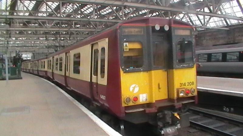 314208 Arrives Into Glasgow Central: Photo of 314208 Arrives Into Glasgow Central