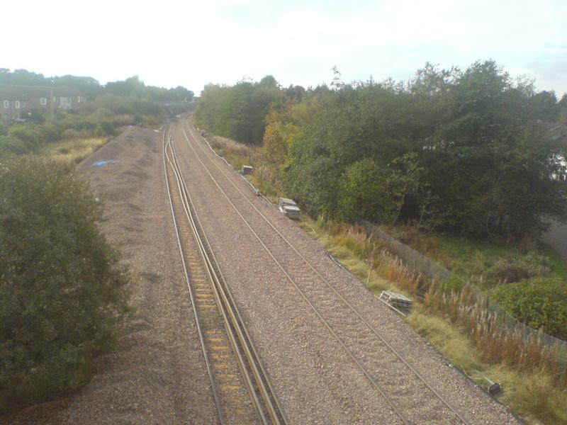View from Kingsridge West O/B looking West 22/10/07: Photo of View from Kingsridge West O/B looking West 22/10/07