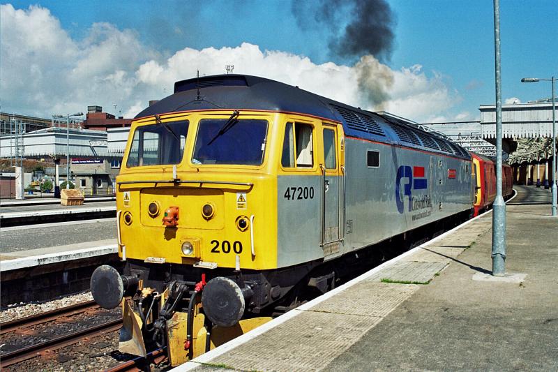 Photo of 47200 in Aberdeen on 1Z96 Aberdeen - Carstairs 070705