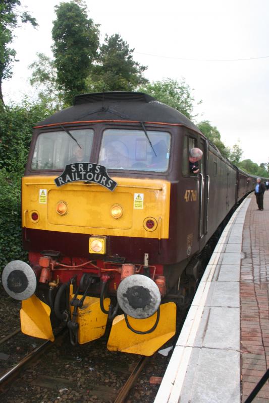 WCR Class 47: Taken at Helensburgh Upper earlier this year (2011) Photo of WCR Class 47
