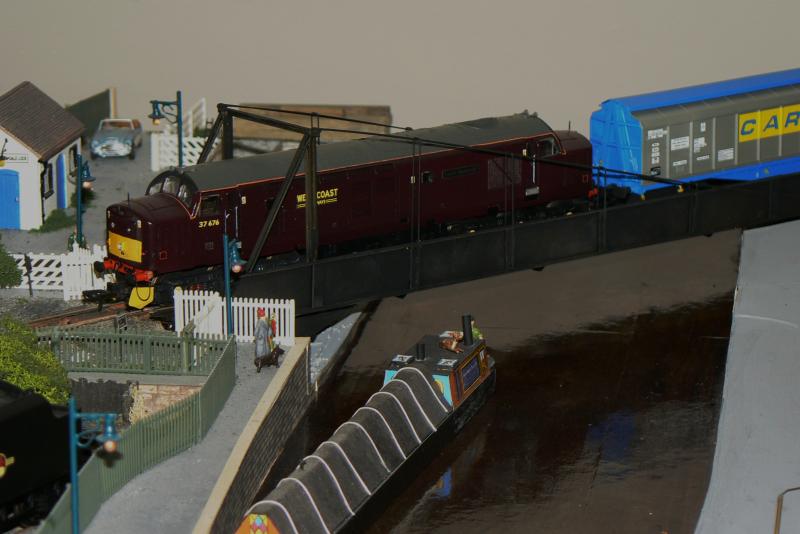 WCRC helping out with freight services again 37676 Loch Rannoch: Photo of WCRC helping out with freight services again 37676 Loch Rannoch