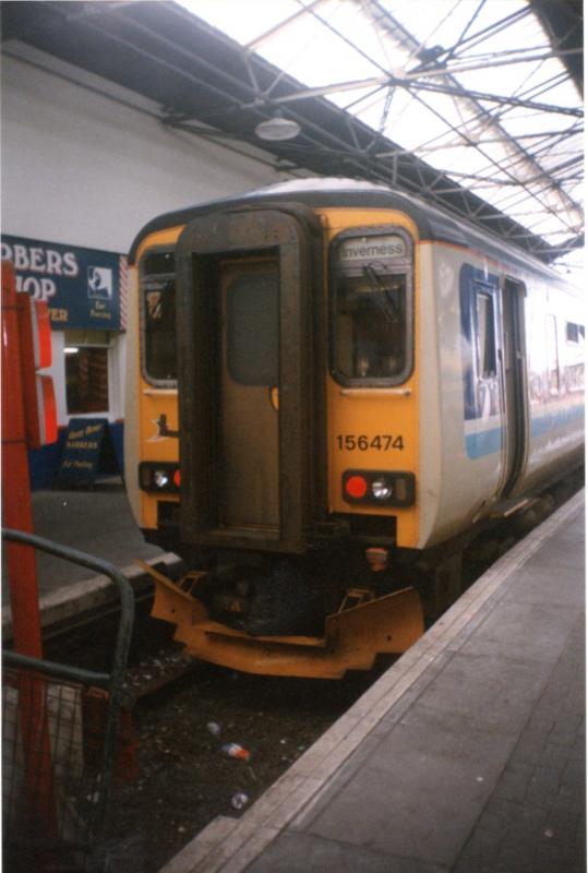 156474 in Inverness - April 1997: Photo of 156474 in Inverness - April 1997