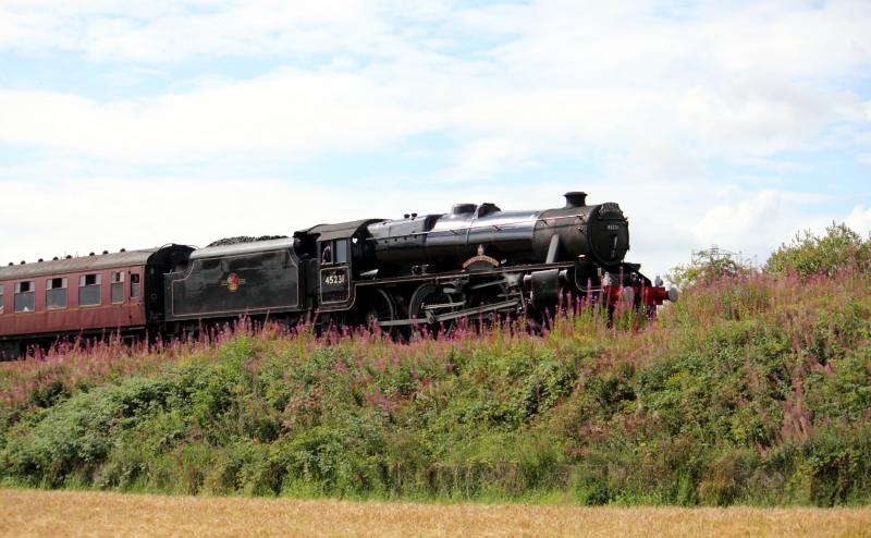 SRPS Forth Circle: 45231 Climbs out of Kincardine Photo of SRPS Forth Circle