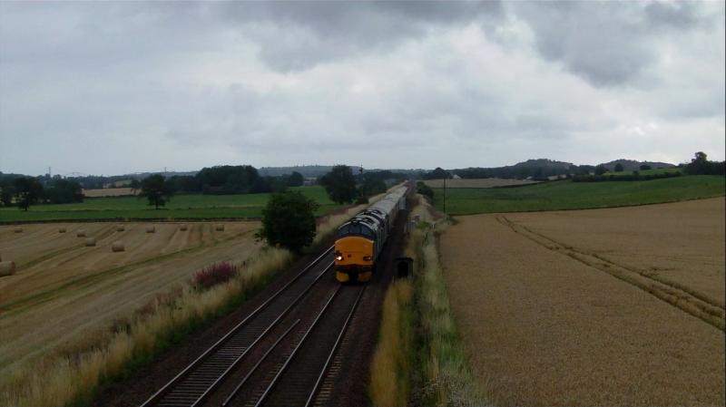 Triple Tractors at Park Road: Northern Belle Edinburgh-Oban 21-08-11 Photo of Triple Tractors at Park Road