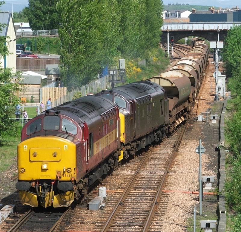 37417 37416 6K66 Perth: Photo of 37417 37416 6K66 Perth