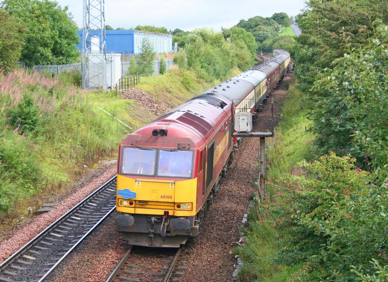 60100 Pathfinder Tour at Bargeddie: Photo of 60100 Pathfinder Tour at Bargeddie