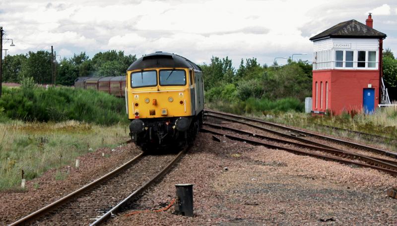 47237 on rear of bo'ness-aberdeen srps ecs: Photo of 47237 on rear of bo'ness-aberdeen srps ecs
